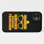 Gemiddelde leraar Cinco De Mayo Matching Case-Mate iPhone Case (Achterkant (horizontaal))