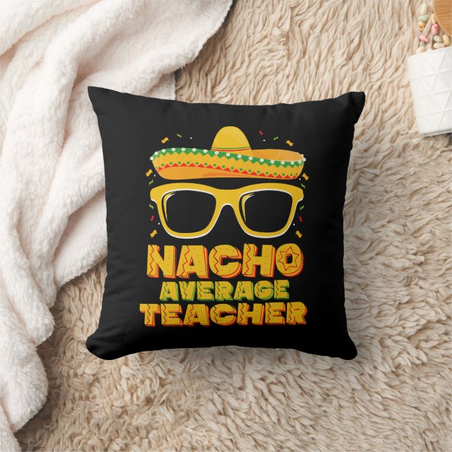 Gemiddelde leraar Cinco De Mayo Matching Kussen (Deken)