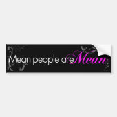 Gemiddelde mensen zijn gemiddeld bumpersticker (Voorkant)