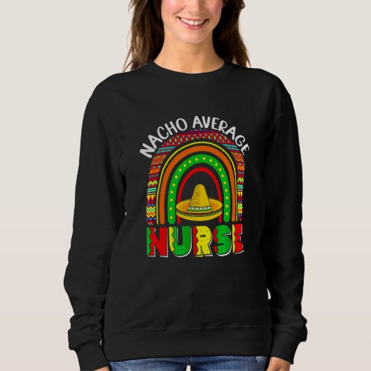 Gemiddelde Mexicaanse verpleegkundige Fiesta Mexic Trui (Voorkant)