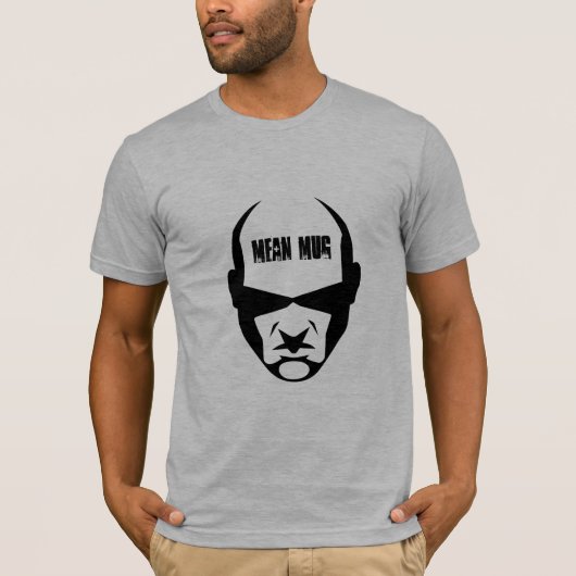 Gemiddelde Mok gemonteerd T-shirt (Voorkant)