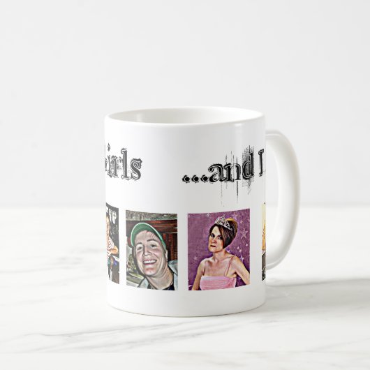 gemiddelde mok voor meisjes koffie (Voorkant rechts)