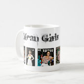 gemiddelde mok voor meisjes koffie (Voorkant links)