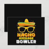 Gemiddelde Nacho Bowler Cinco De MayoNacho Bo Briefkaart (Voorkant / Achterkant)