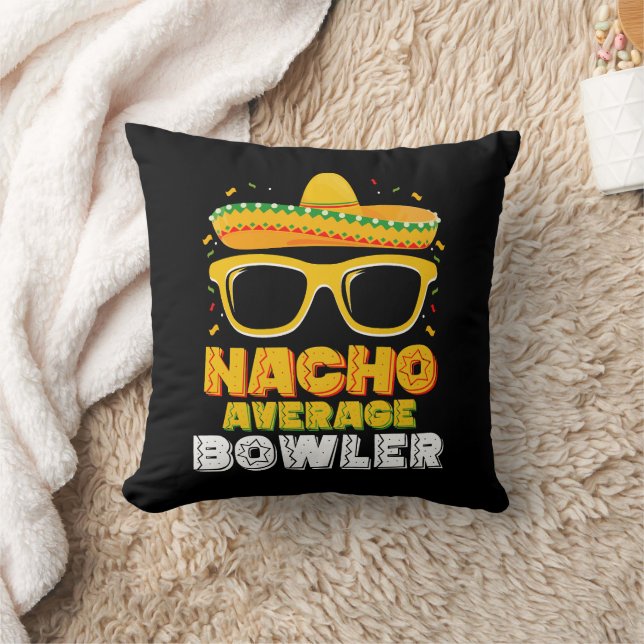 Gemiddelde Nacho Bowler Cinco De MayoNacho Bo Kussen (Deken)