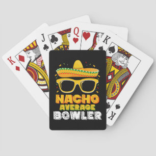 Gemiddelde Nacho Bowler Cinco De MayoNacho Bo Pokerkaarten