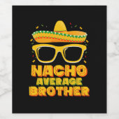 Gemiddelde Nacho Broer Cinco Mayo Bijpassende Fami Wijn Etiket (Enkel label)