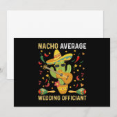Gemiddelde Nacho-bruiloftsondertekenaar Mexicaans  Kaart (Voorkant / Achterkant)