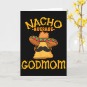 Gemiddelde Nacho-Godmoeder Mexicaans Cinco De Mayo Kaart (Gele Bloem)