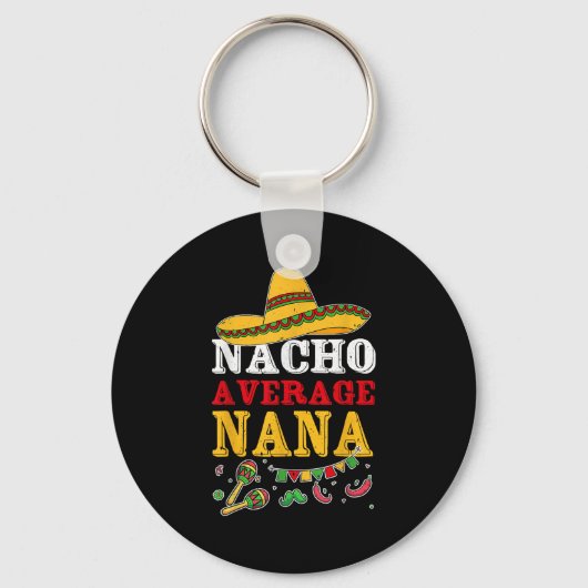 Gemiddelde Nacho-Nana Mexicaans Sleutelhanger (Voorkant)
