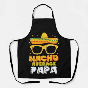 Gemiddelde Nacho Papa Vader Familie Cinco De Mayo Schort