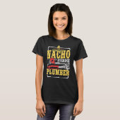 Gemiddelde Nacho-stekker Cinco de Mayo-stekker Mex T-shirt (Voorkant volledig)