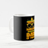Gemiddelde Nacho Vader Van Tweelingen Mexicaans Ci Koffiemok (Voorkant links)