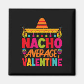 Gemiddelde Nacho Valentijn Mexicaans Koppel Valent Magneet (Voorkant)