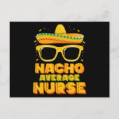 Gemiddelde Nacho Verpleegster Cinco De Mayo Bijpas Briefkaart (Voorkant)