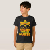 Gemiddelde Nacho Verpleegster Cinco De Mayo Bijpas T-shirt (Voorkant volledig)