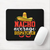 Gemiddelde Nacho-verzendfunctie Leuke Mexicaanse C Muismat (Met muis)
