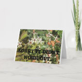 Gemiddelde ongemakkelijke break-up Kaart (Voorkant)