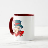 Gemiddelde oude scrolloge mok (Voorkant links)