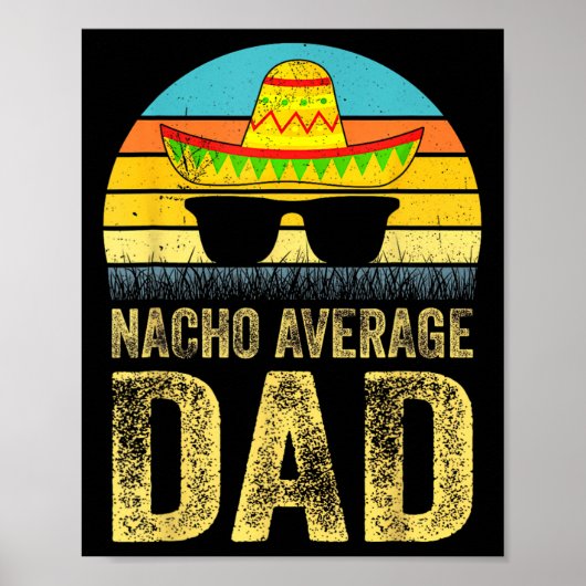 Gemiddelde Papa Mexicaans Papa Cinco De Mayo Vader Poster (Voorkant)
