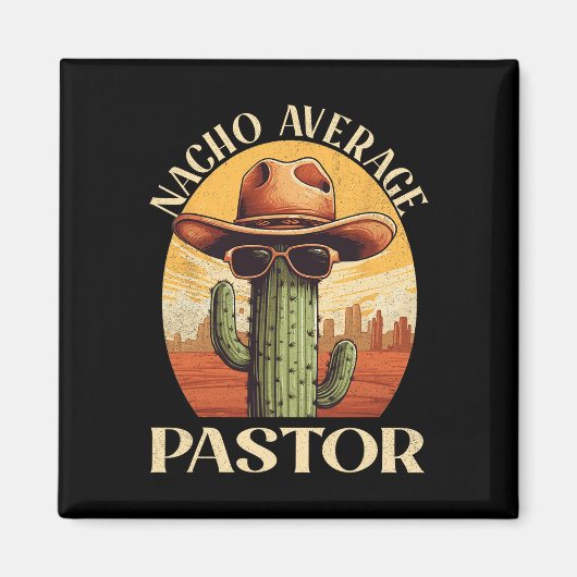 Gemiddelde Pastor Cinco De Mayo Mexicaanse Vaderda Magneet (Voorkant)