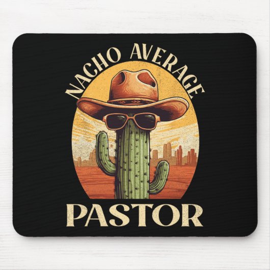 Gemiddelde Pastor Cinco De Mayo Mexicaanse Vaderda Muismat (Voorkant)