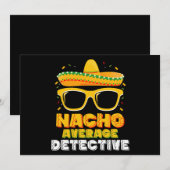 Gemiddelde rechercheur Cinco de Mayo Kaart (Voorkant / Achterkant)