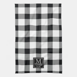 Gemiddelde Robuuste Buffalo Controleert Monogram N Theedoek