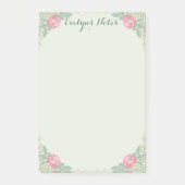 Gemiddelde roze bloesems 4x6 post-it® notes (Voorkant)