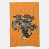 Gemiddelde Sci-fi-Cartoon van Pistool voor het ont Theedoek (Verticaal)