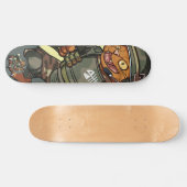 Gemiddelde Sci-fi Marine Firding Pistool Ginger Ca Persoonlijk Skateboard (Horizontaal)