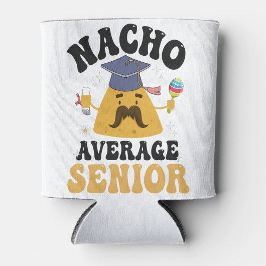 Gemiddelde Senior Afstuderen Cinco De Mayo GIft Blikjeskoeler (Voorkant)