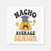 Gemiddelde Senior Afstuderen Cinco De Mayo GIft Servet (Voorkant)