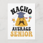 Gemiddelde Senior Afstuderen Cinco De Mayo GIft Uitnodiging Briefkaart (Voorkant)