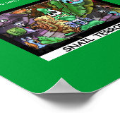 Gemiddelde slakken Funny Lonons Times Cartoon Post Poster (Hoek)