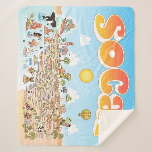 Gemiddelde SoCal Sherpa Deken (Voorkant)