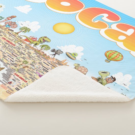 Gemiddelde SoCal Sherpa Deken (3/4)