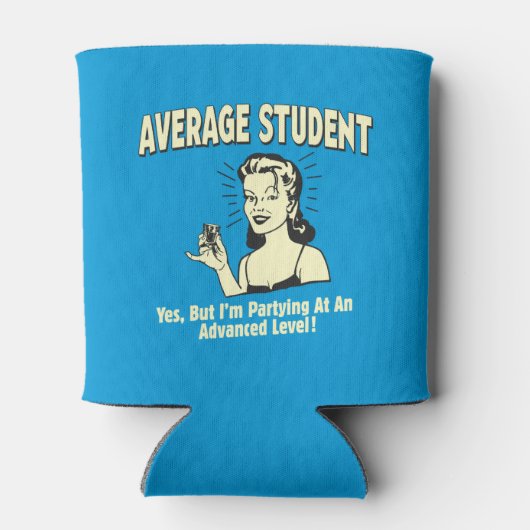 Gemiddelde student: Geavanceerde partners Blikjeskoeler (Achterkant)