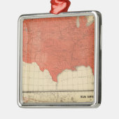 Gemiddelde temperatuur metalen ornament (Links)