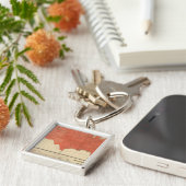 Gemiddelde temperatuur sleutelhanger (Zijkant)