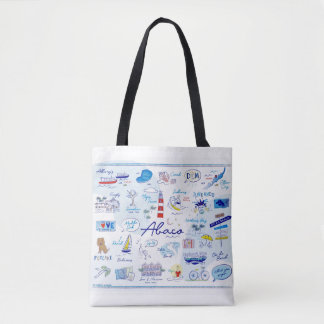 Gemiddelde totale bag - de stad met hoop tote bag