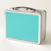 Gemiddelde turquoise Solid Color (Achterkant)