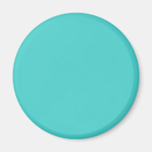 Gemiddelde turquoise Solid Color Magneet