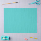Gemiddelde turquoise Solid Color Tissuepapier (Craft)