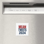 Gemiddelde Tweets 2024 Grappige Verkiezing Trump Magneet (Insitu (Vaatwasser))