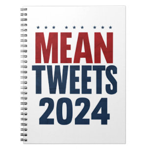 Gemiddelde Tweets 2024 Grappige Verkiezing Trump  Notitieboek