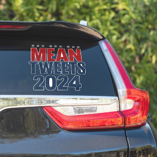Gemiddelde Tweets 2024 Grappige Verkiezing Trump  Sticker