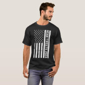 Gemiddelde Tweets 2024 US Flag Trump 2024 T-shirt (Voorkant volledig)