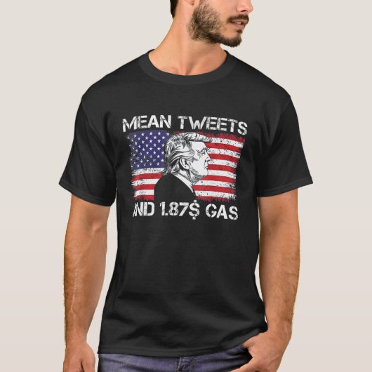 Gemiddelde tweets en 1 87 benzine 11 t-shirt (Voorkant)