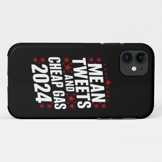 Gemiddelde tweets en goedkoop gas Donald Trump 202 Case-Mate iPhone Case (Achterkant (horizontaal))